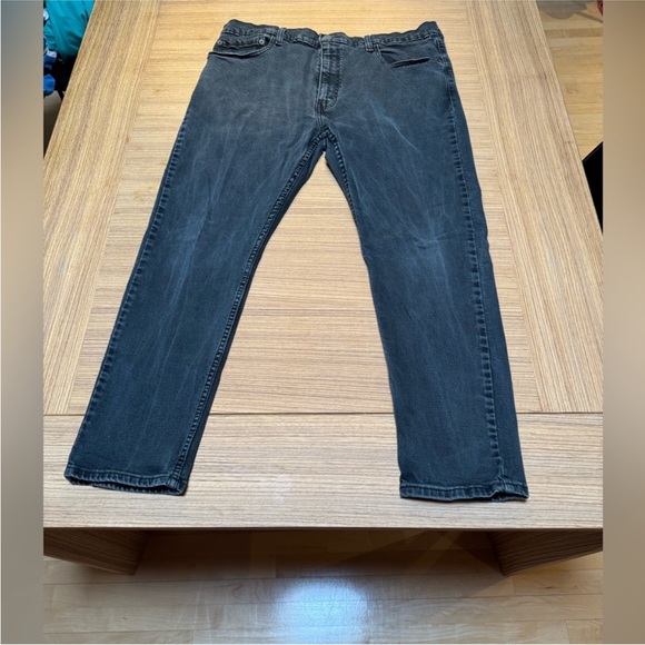 Levi's 512 Men's Blue and White Denim Jeans - Picture 4 of 7